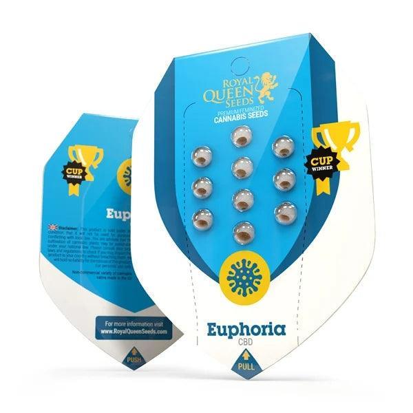 Euphoria CBD seeds award winning cannabis genetics high CBD EU