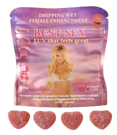 Best Sex Female Gummies with Maca and Puama (Adult Novelty) 