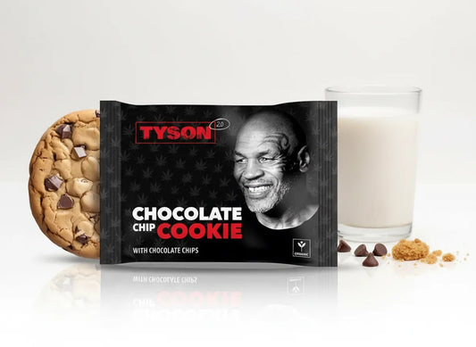 Tyson 2.0 cannabis cookie chocolate chip hemp cookie pack 50g