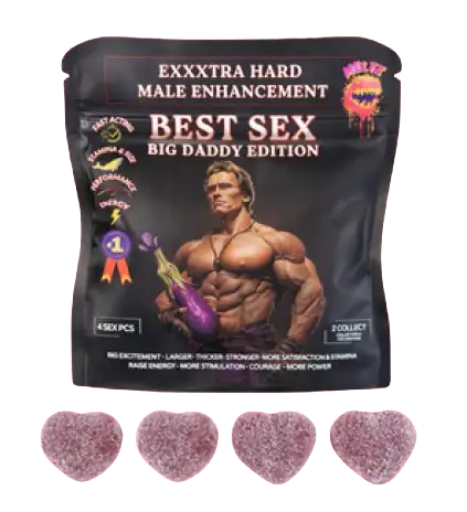 Meltz best sex natural male stimulant with muira and puama extract - 4 gummies per pack
