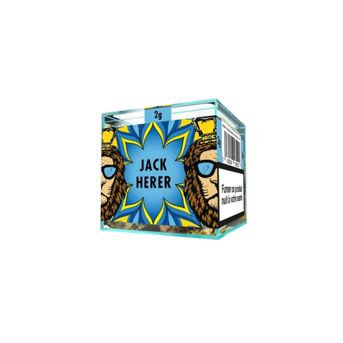 ZION Jack Herer CBD Flower 2g Cube (Sativa-Dominant, under 0.2% THC) 