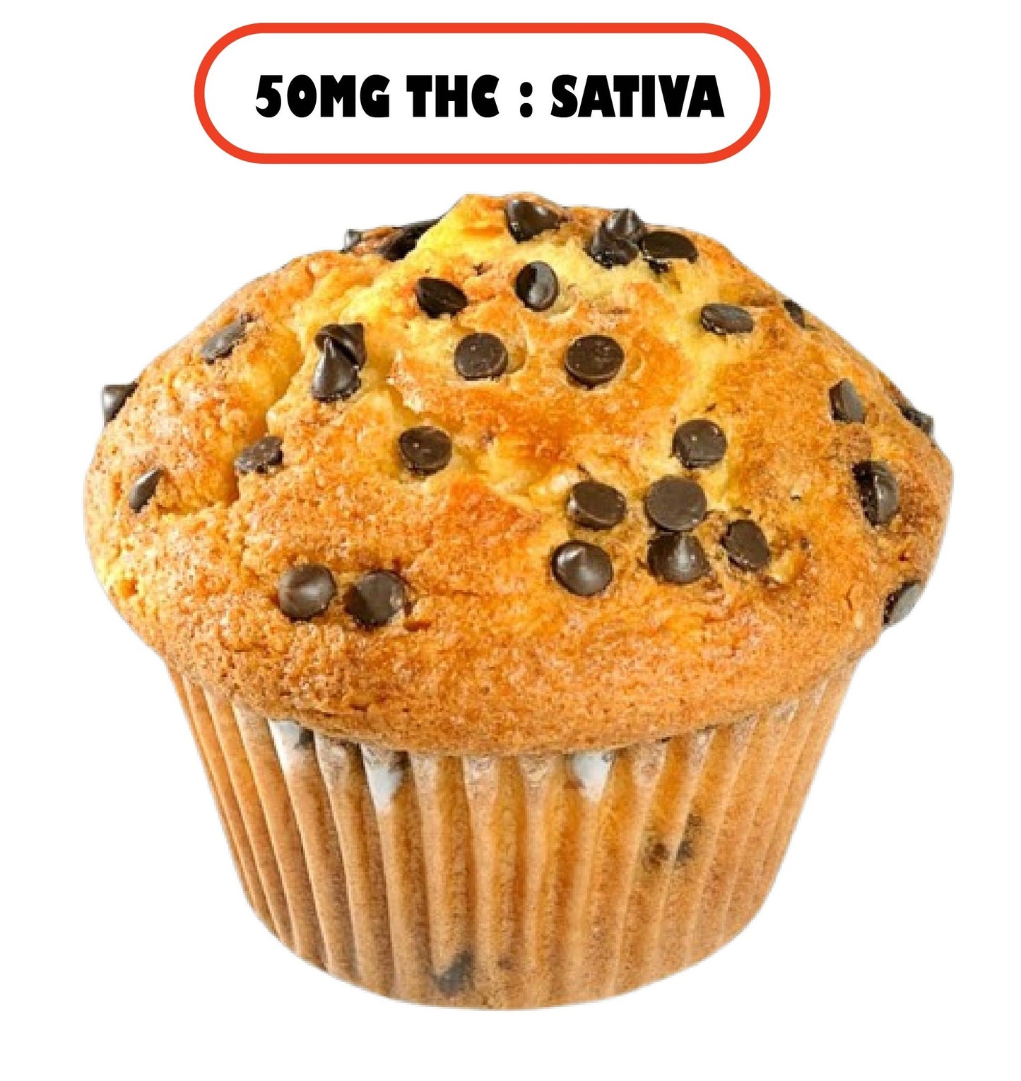 Amnesia THC muffin energizing cannabis edible dessert sativa Malta delivery