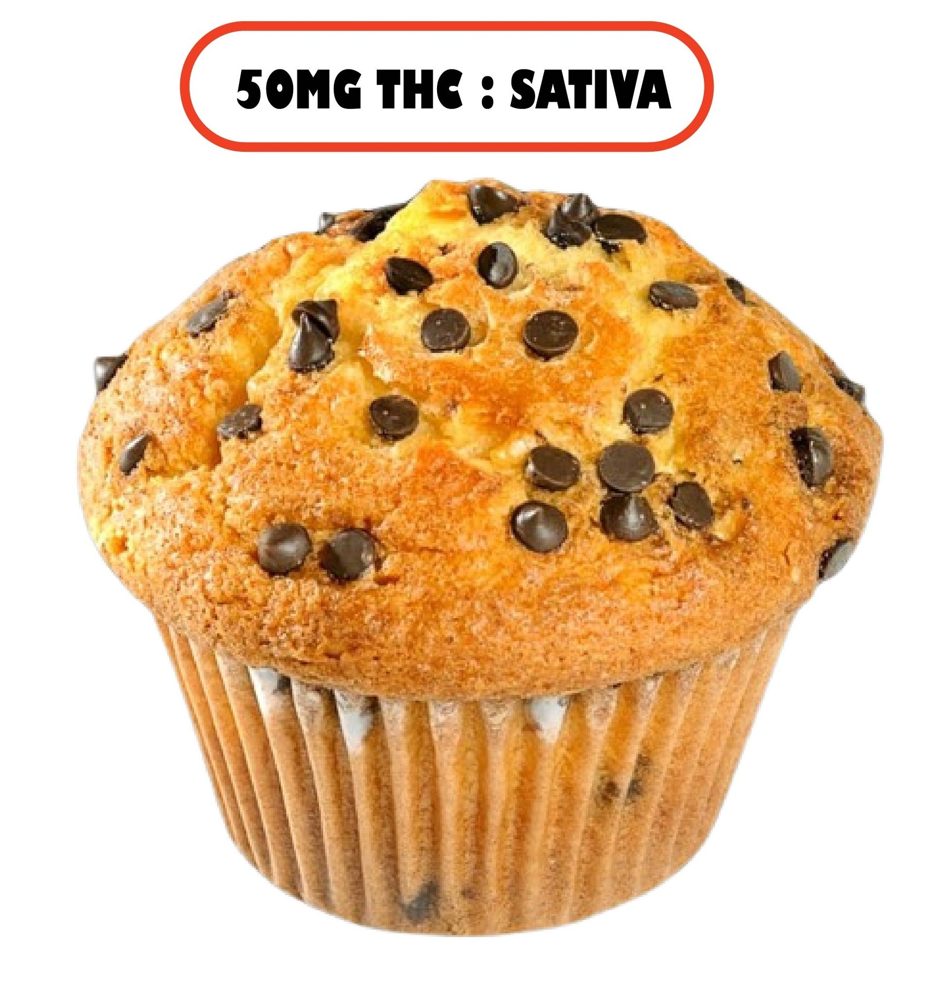 Amnesia THC muffin energizing cannabis edible dessert sativa Malta delivery